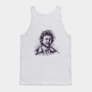 Scribble Gordon Lightfoot Tank Top